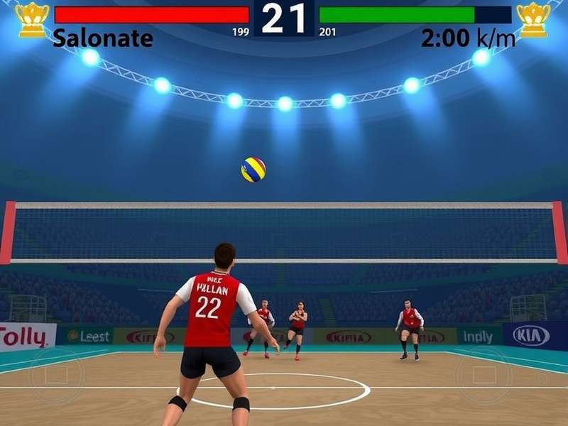 Volley Powerhouses India Gameplay Screenshot